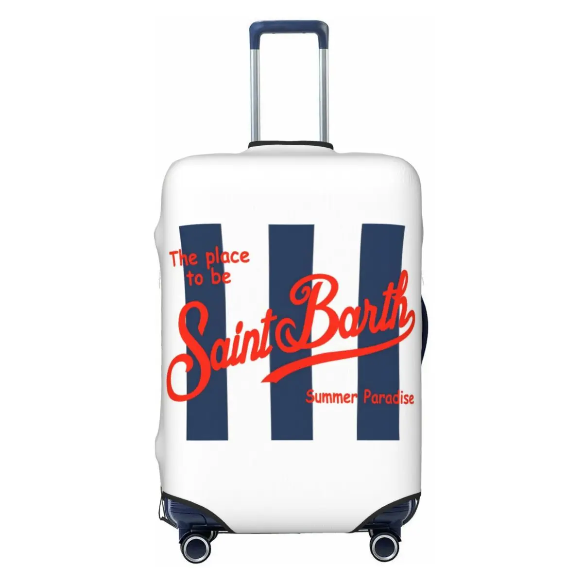 

Custom S-saints B-barths Luggage Cover Funny Suitcase Protector Covers Suit For 18-32 inch