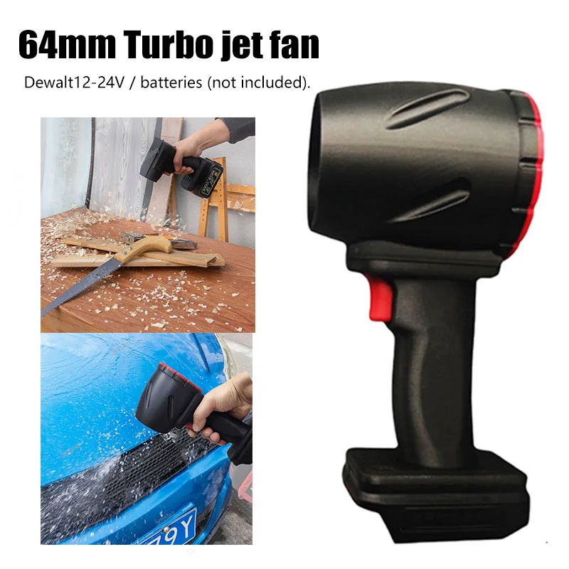 

Jet Fan 1100g Violent Fan 64mm Brushless Motor Ducted Turbofan High Power Duct Fan Portable Dust Blower Keyboard Cleaning Tool