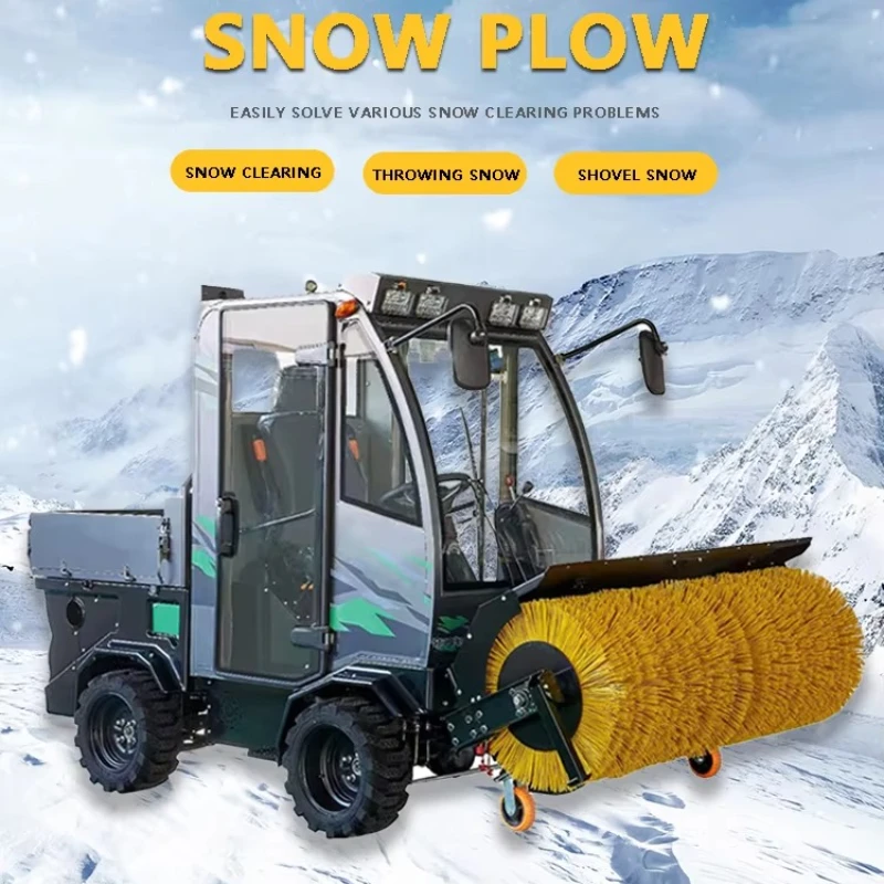 

Wholesale Multifunctional Ride-On Snowplow Machine Winter Snow Blower with Closed Cap Snow Shovels Motor Pump Gear Components