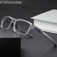 F·DRACON TR90 Montura de gafas ultraligera deportiva antideslizante montura de gafas para hombre gafas graduadas ópticas ajustables Men's81282