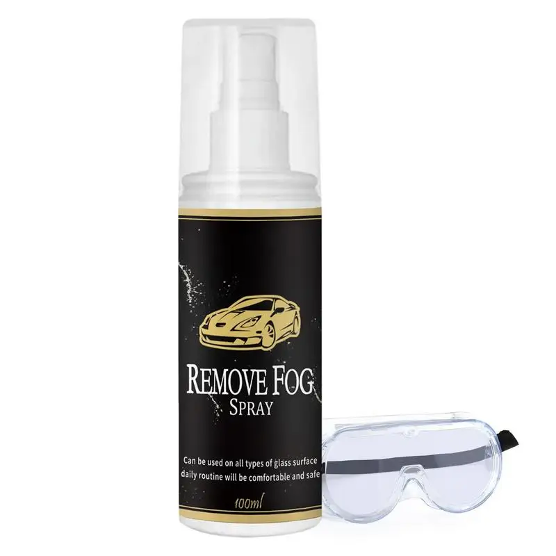 

Car Glass Anti-Fog Rainproof Agent 100ML Anti Fog Windshield & Glasses Spray Cleaner Prevent Fogging And Improve Driving