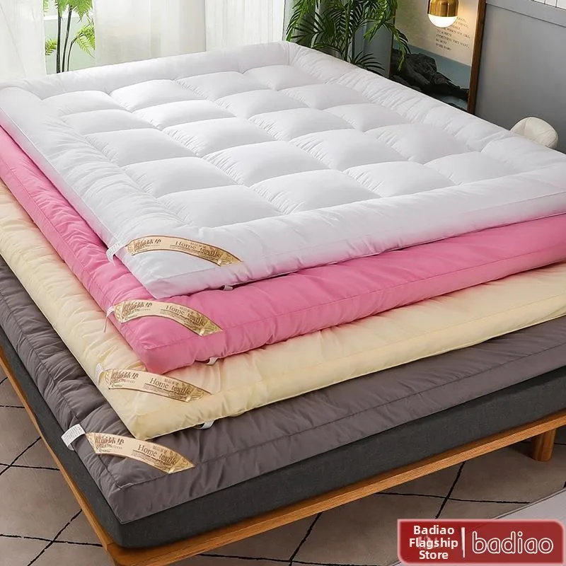 

Утолщенный мягкий матрас-топпер для съемного жилья, студенческого общежития, противоскользящий напольный коврик, двуспальный, для домашнего использования