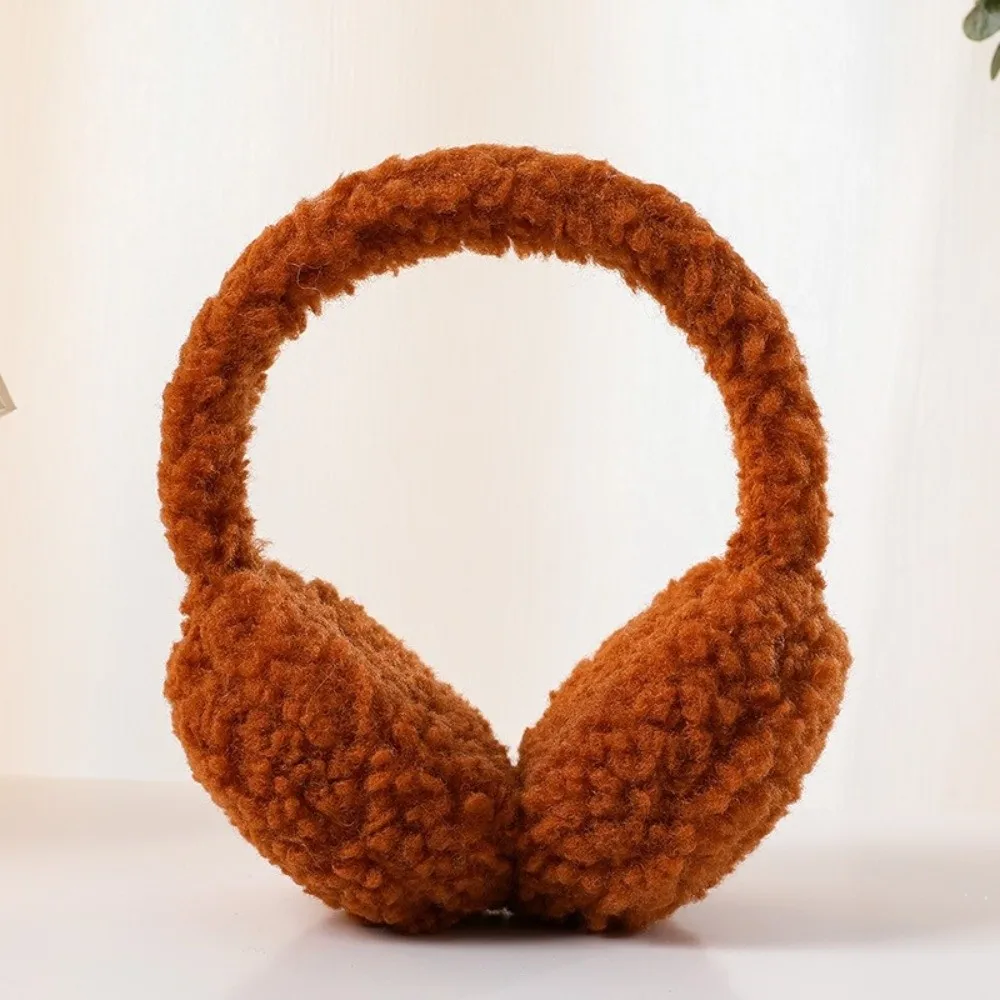 New Versatile Winter Ear Muffs Windproof Warm Solid Color Ear Warmer Thickened Folding Ear Cover Women Men