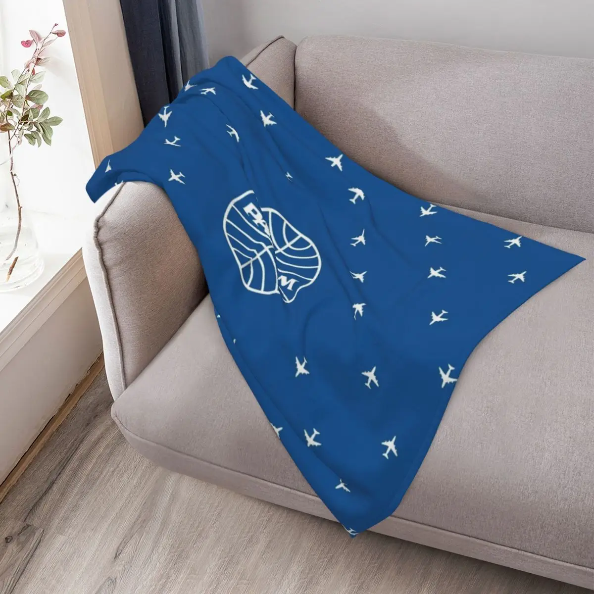 آم | عموم الخطوط الجوية الأمريكية | بطانية رمي بتصميم كلاسيكي، متعددة الأغراض، بطانيات رمي فاخرة كبيرة #3