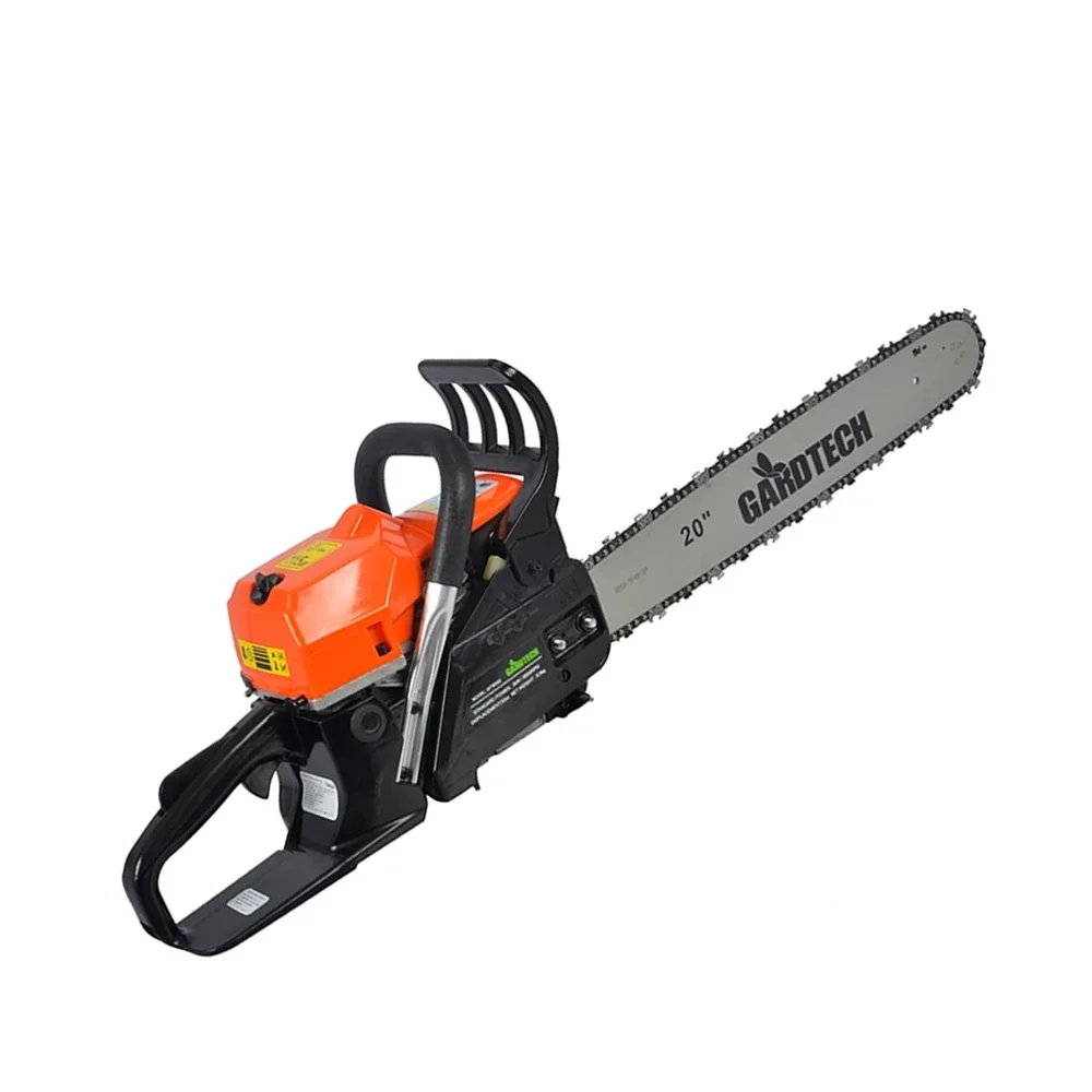 Vertak 52cc 2 stroke automatic lubrication gasoline chain saw 2000W tree cutting garden diesel chainsaw