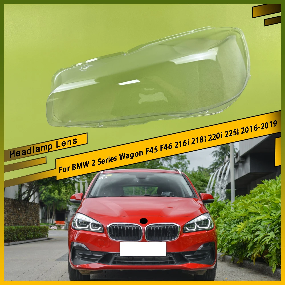 

Automotive A Transparent PC Car Lights Shell Headlights Lampshade For BMW 2 Series Wagon F45 F46 216i 218i 220i 225i 2016 - 2019