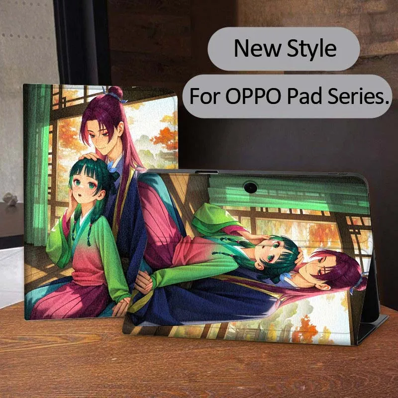 

Apothecary Diaries Couple Tablet Case For OPPO Pad 2 3 4 11 SE X Air 2 Neo Pro 12.1 10.36 11 11.4 13.2 Inch