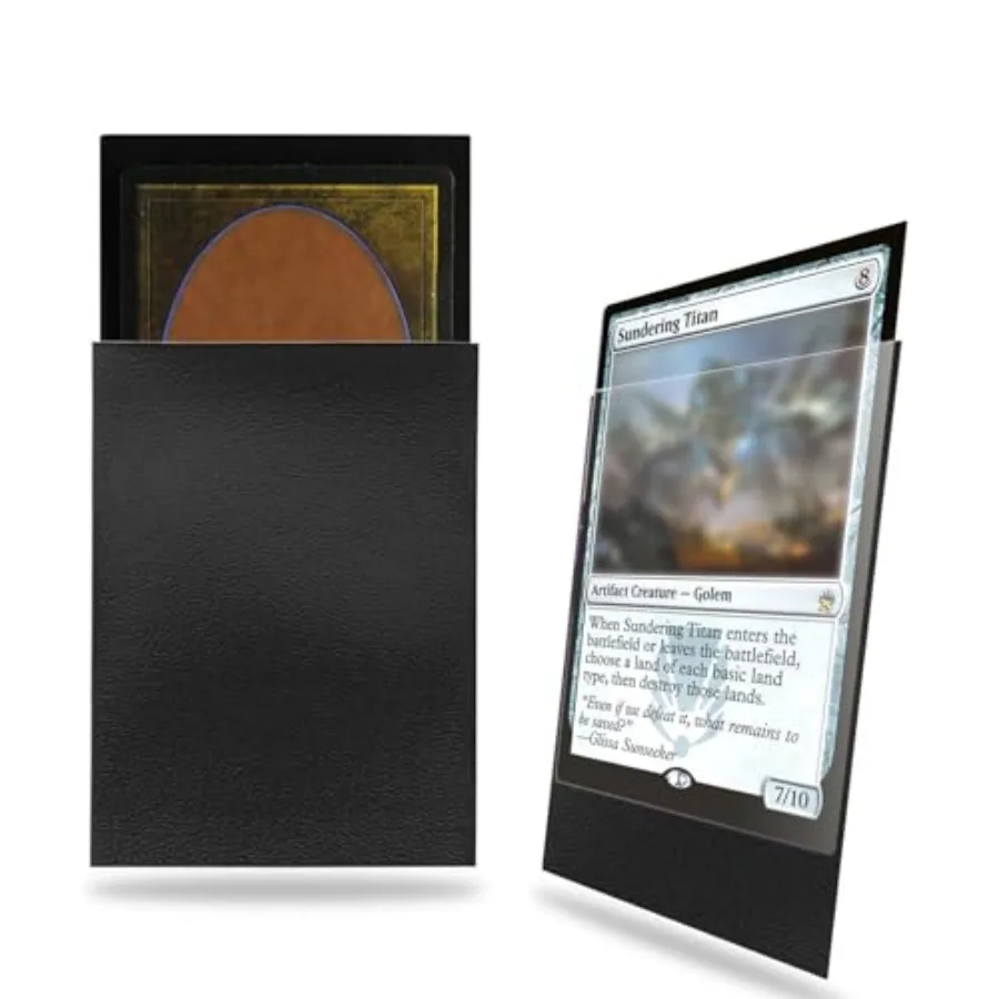 

Compatible with MTG Sturdy Matte Back Finish Perfect Shuffling - Protect All Your Trading Collectible s Never Tear 66x91mm