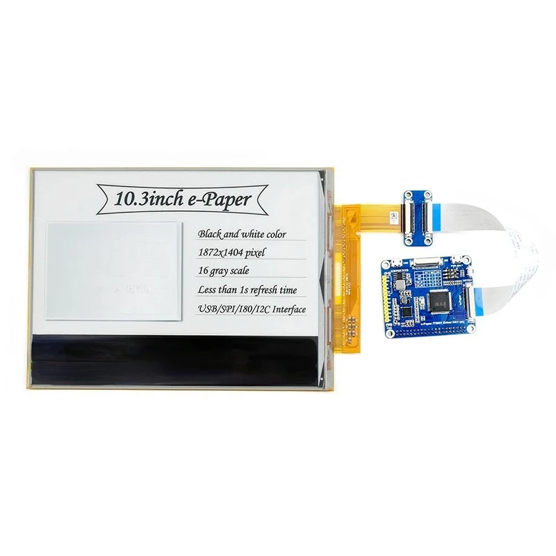 10.3-inch flexible electronic ink screen electronic paper display module with low power consumption