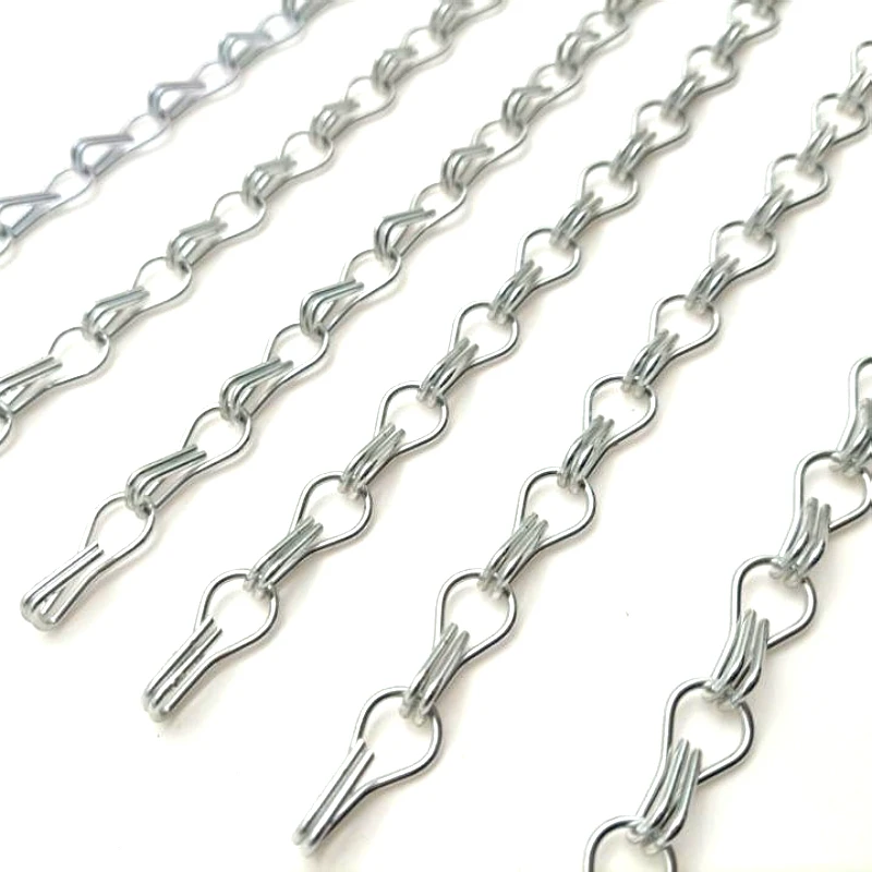 ستارة باب سلسلة ألومنيوم مزخرفة أنيقة عالية الجودة لمواقع الترفيه والمناسبات