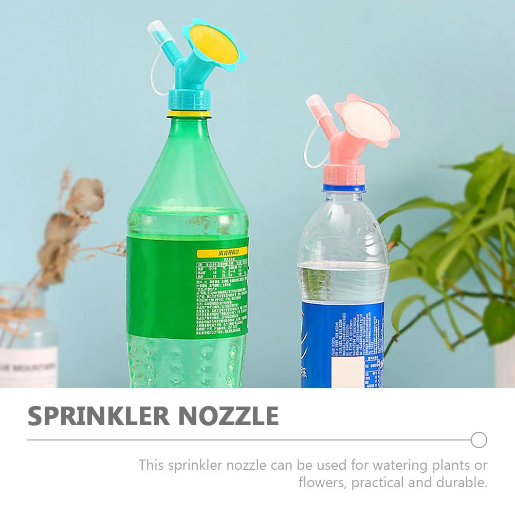 

6Pcs Sprinkler Nozzles Multipurpose Flower Watering Pot Nozzles Durable Plastic Watering Can Sprayer Gardening Tools