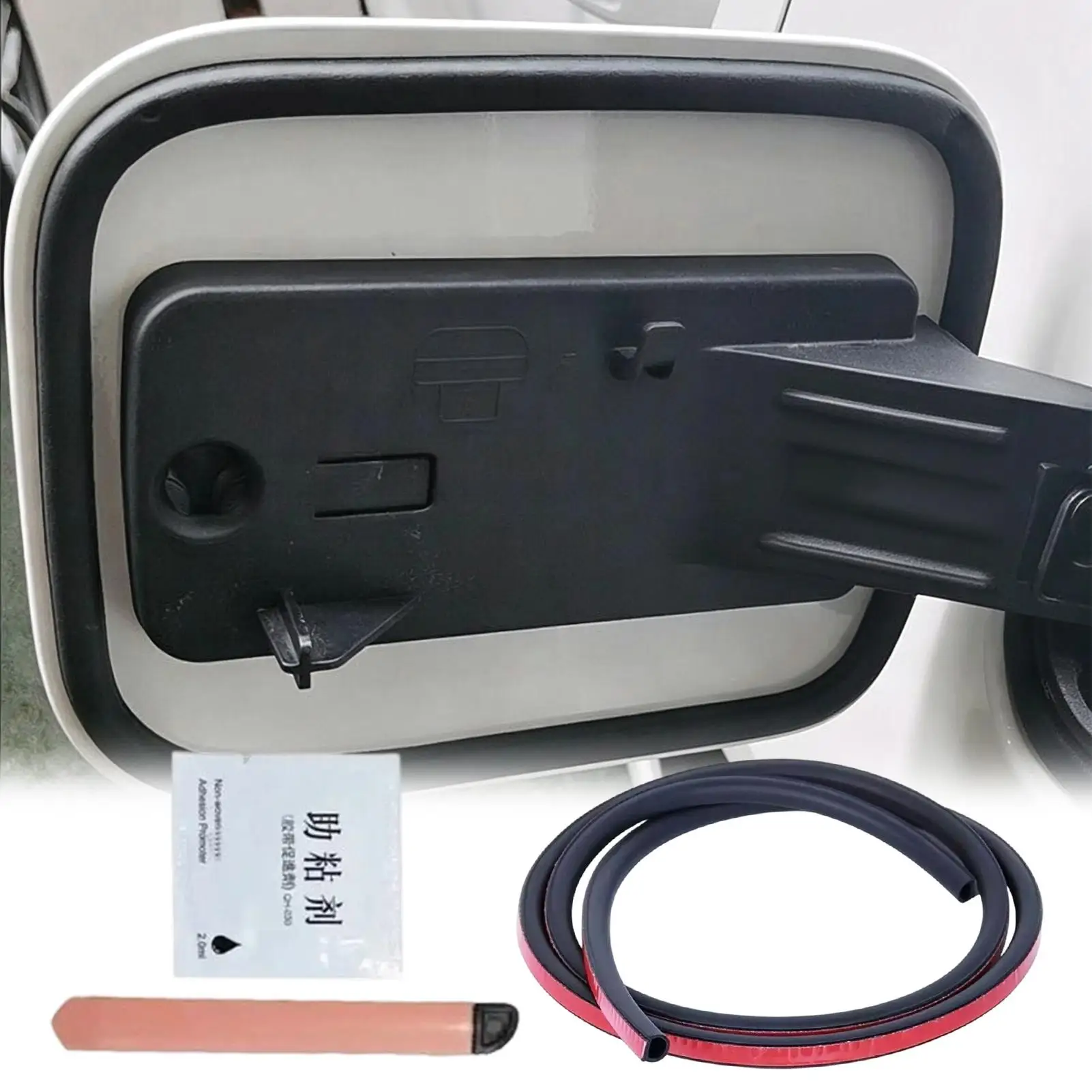 Oil Tank Cap Sealing Strip Waterproof Dustproof Automobile Part Universal Oil Tank Cap Sealing Strip for Vehicles Trailer RV
