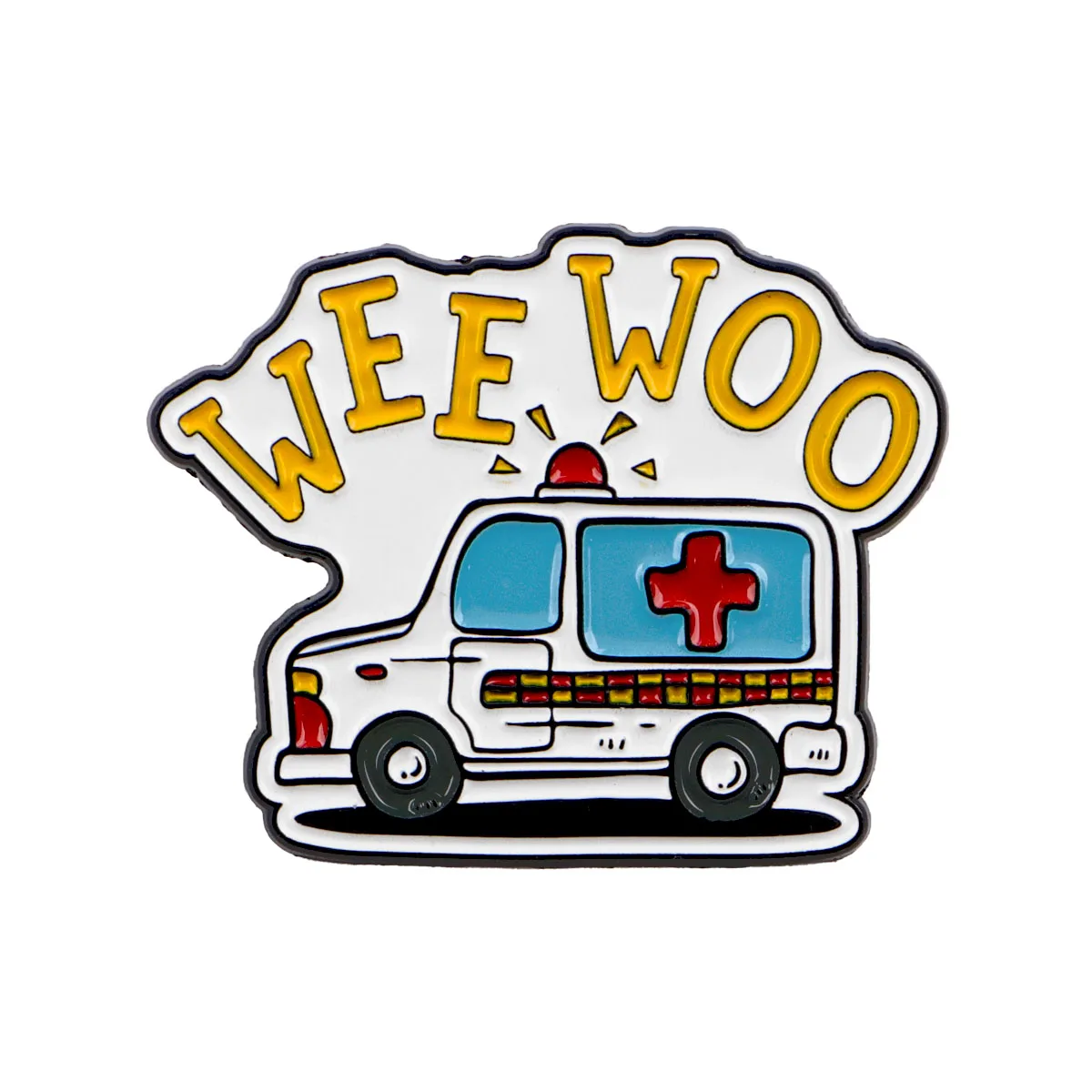 الإسعاف المينا دبوس الطبية بروش الصنوبر التلبيب شارة بدبابيس على ظهره الملابس والاكسسوارات مجوهرات الأزياء هدايا معاطف للأطباء والممرضات #5