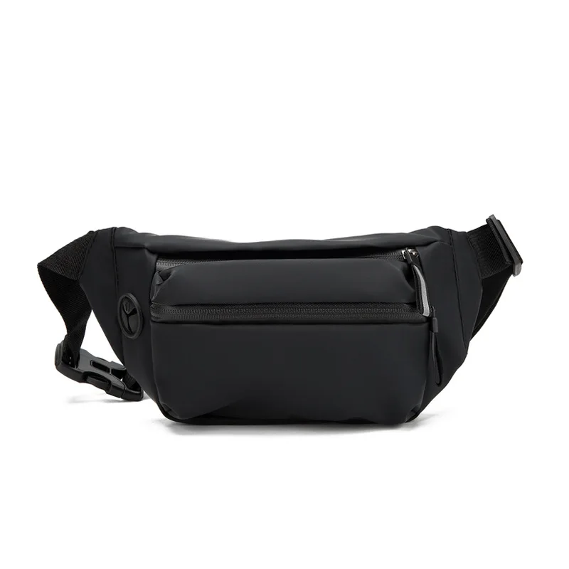 Mannen Fanny Pack Tiener Outdoor Sport Running Fietsen Heuptas Pak Mannelijke Fashion Shoulder Belt Bag Reizen Telefoon Pouch Tassen