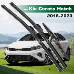 GREATROAD Wiper LHD&RHD Front & Rear Wiper Blades Set For Kia Cerato Hatch BD 2018 - 2023 Windshield Windscreen Window Brushes
