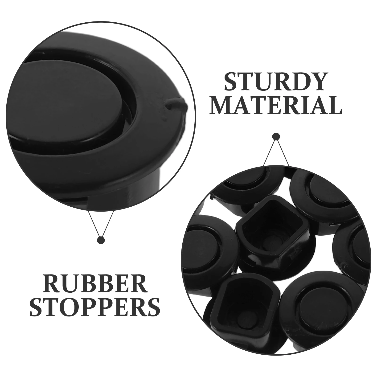 20 قطعة غطاء فتحة المصد سدادة مطاطية التوصيل للسيارة الجبهة الخلفية العالمي اكسسوارات السيارات الحماية الخارجية للمركبة #4