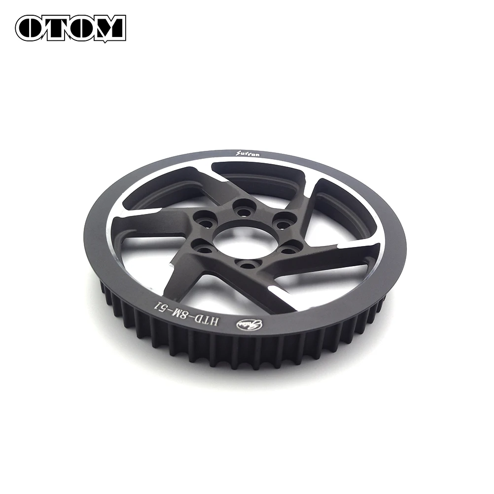 OTOM Motorcycle SUR-RON Original Parts Rear Wheel Belt Pulley Sprocket For Surron Light Bee X S Motocross Transmiss Drive Wheels