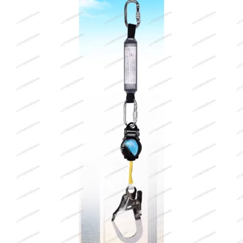 

Выдвижной страховочный ремень 3 м с автоматическим втягиванием, страховочная линия, устройство защиты от падения, страховочный пояс - YBJ