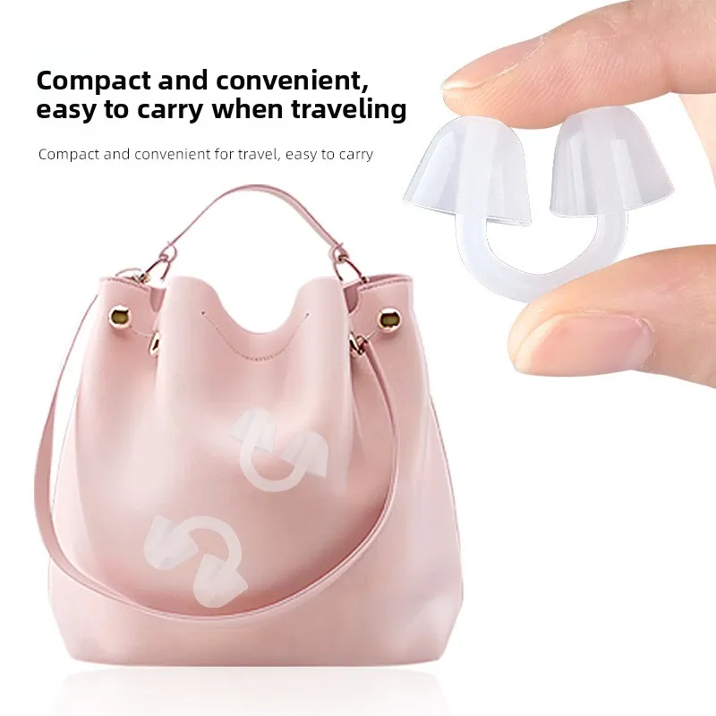 مشبك أنف للبالغين، معدات مساعدة للغوص العميق ومضادة للسباحة على شكل حرف U للأطفال