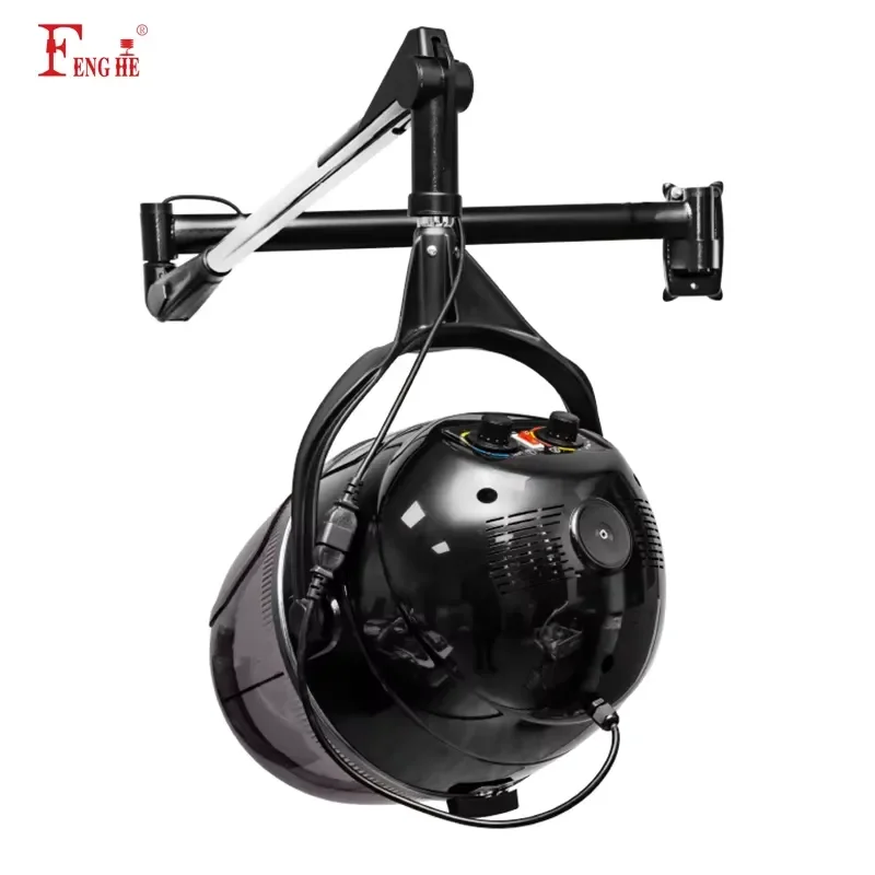 High Power Wall Mount Hair Dryer Professional Salon Equipment Electric Handfree Blow Dryer for Barber Shop Styling Tool