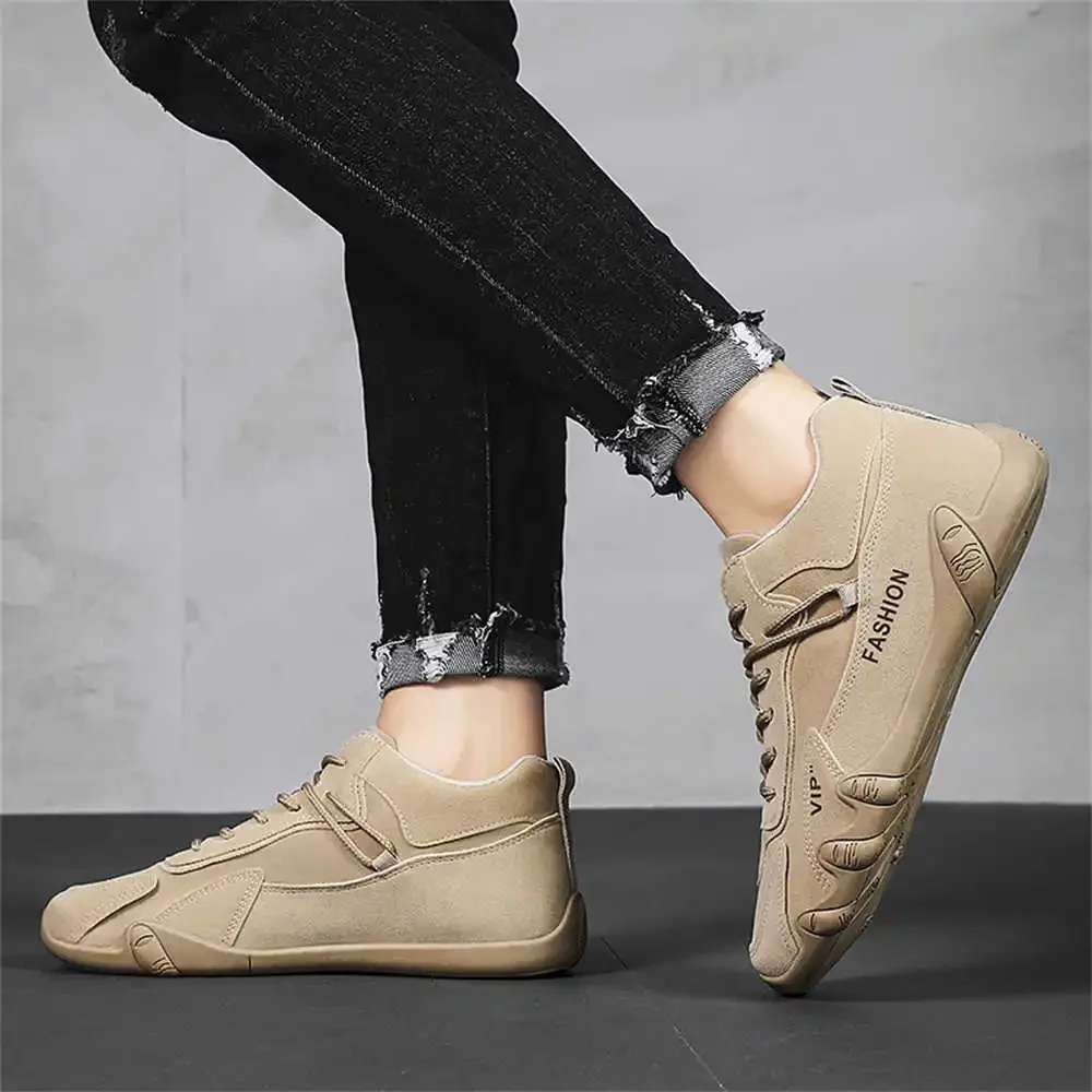 Sneakers da uomo con suola piatta stringate Casual scarpe sportive bianche di lusso da uomo intrattenimento Sapatos ospitalità divertente 2023nuovo