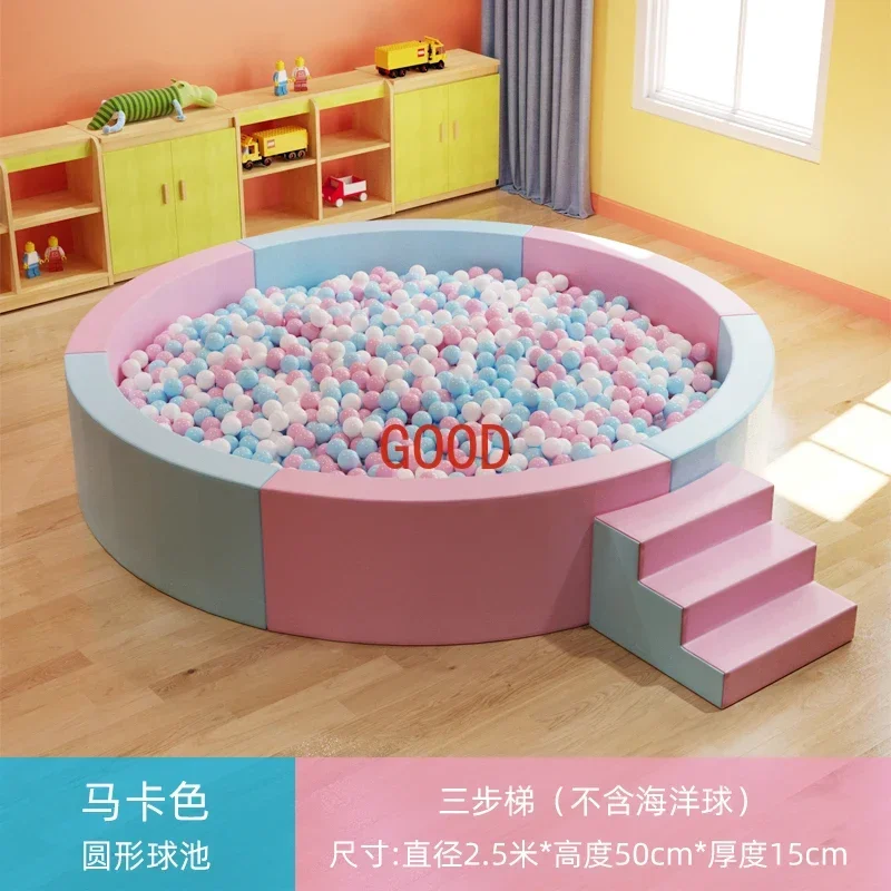 Мягкая сумка для раннего образования, детского сада, бассейн с шариками океана, детский домашний детский забор, мягкая волна, бассейн, песочный забор для бассейна