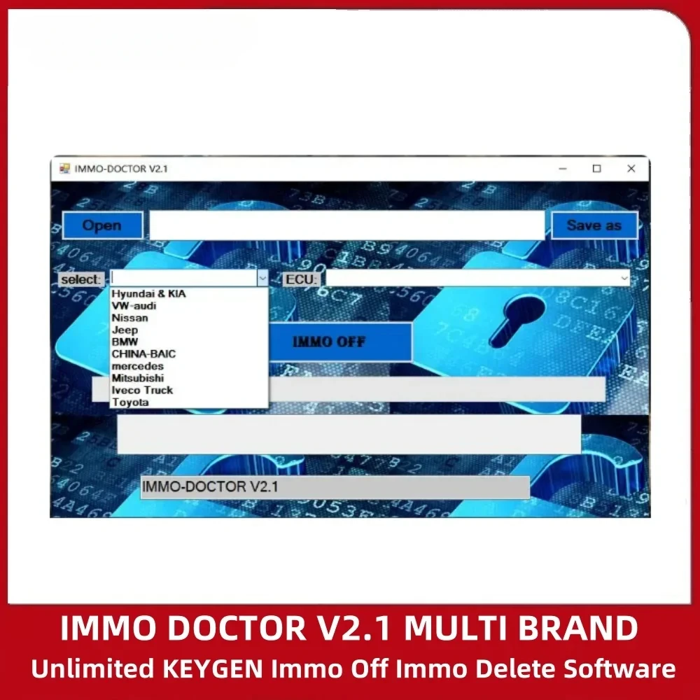 

МНОГО БРЕНД IMMO DOCTOR V2.1 2025 с неограниченным программным обеспечением KEYGEN Immo Off Immo для удаления ME17 MH72 MH83 MH82 MEG17 MED17 EDC17