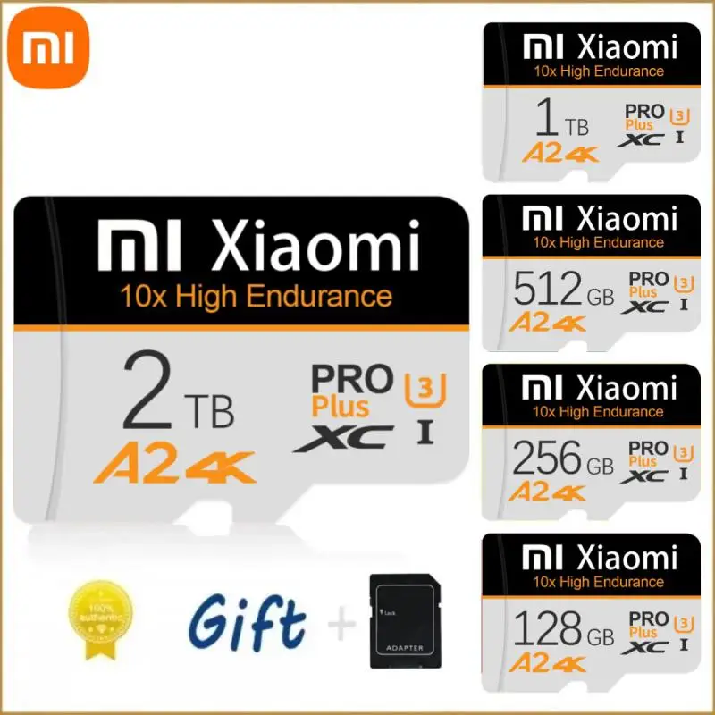 Xiaomi-Carte Micro Flash V30, Classe 10, Carte SD, 128 Go, 64 Go, 1 To, 2 To, A2, 256 Go, 512 Go, Tablette, Téléphone