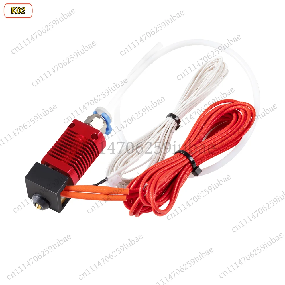 LK High Temp Hotend Assembly Kit for Ender-3 V2 3D Printer Heating Head Extruder Complete Replacement Parts Accessories