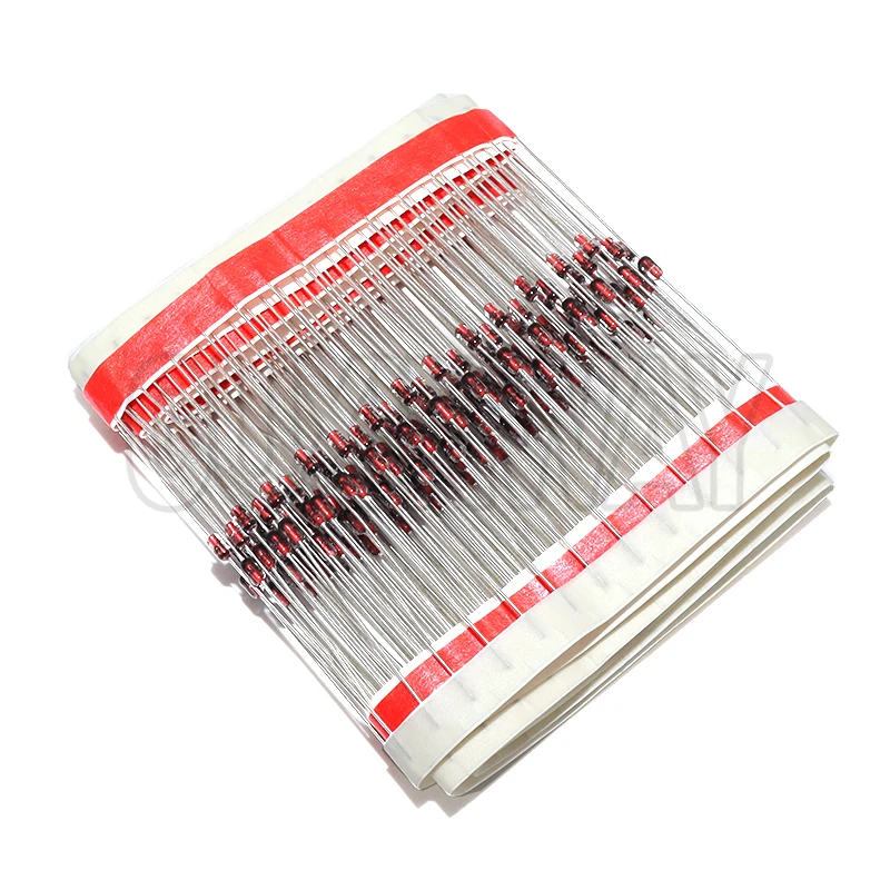 100/200 قطعة التبديل السريع شوتكي ديود 1N4148 1N5817 1N5819 1N4007 1N5399 الثنائيات المعدل عدة DO-41 / DO-35 / DO-15