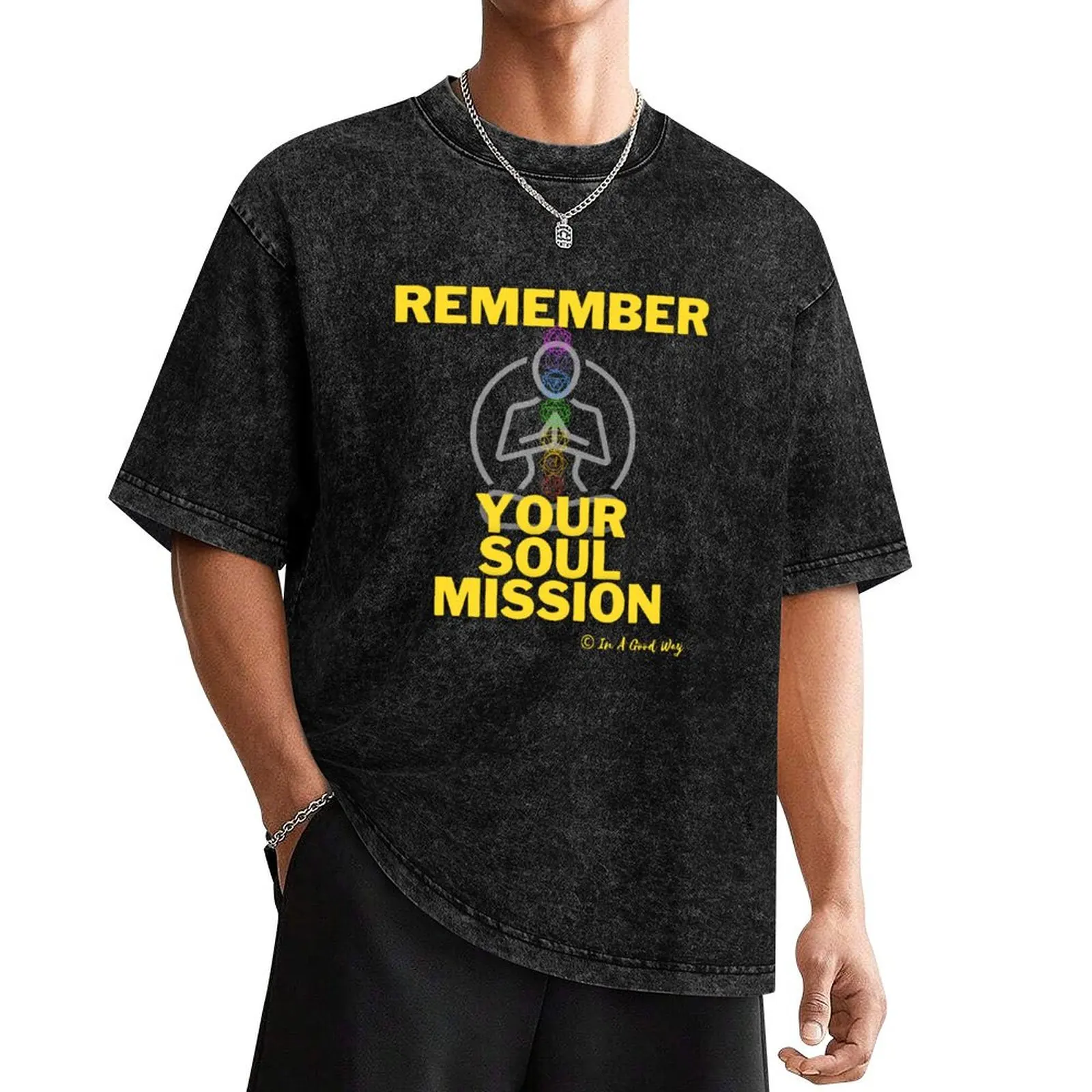 

Remember Your Soul Mission T-Shirt sweat sublime oversizeds compression shirt men