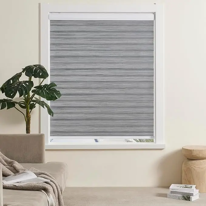 Professional Customized Full blackout Manual Spring Control Double Layers Zebra Blinds For Window