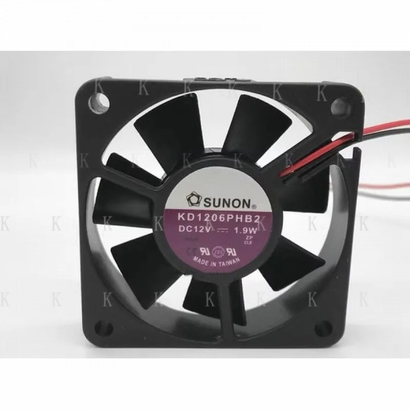 

C NEW FOR SUNON 6015 KD1206PHB2 DC12V 1.9W 60*15MM Cooling fan