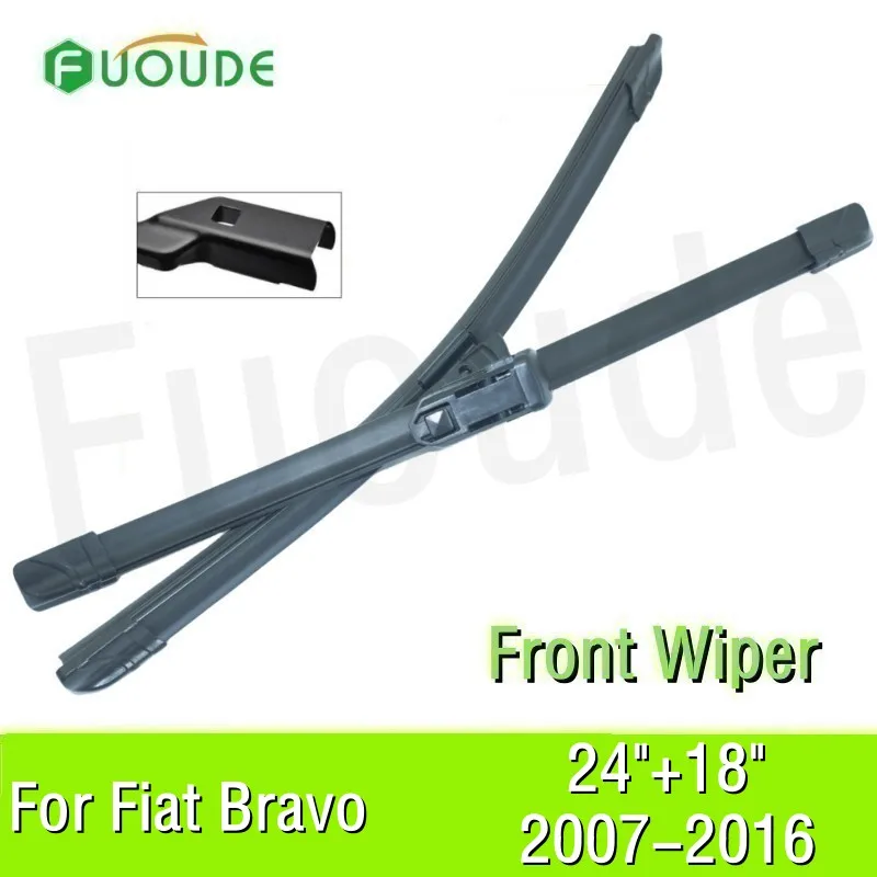 

Щетка стеклоочистителя для Fiat Bravo 24 "+ 18" лобовое стекло автомобиля резина 2007 2008 2009 2010 2012 2013 2014 2015 2016