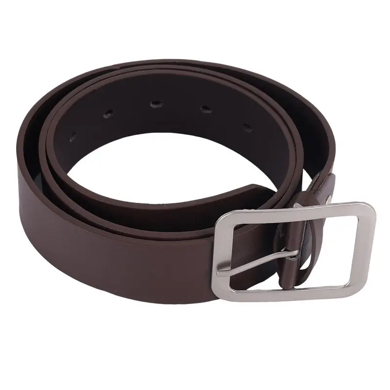 A51M-Men's Casual Waistband Belt Faux Leather Belt Buckle Waist Strap Belts