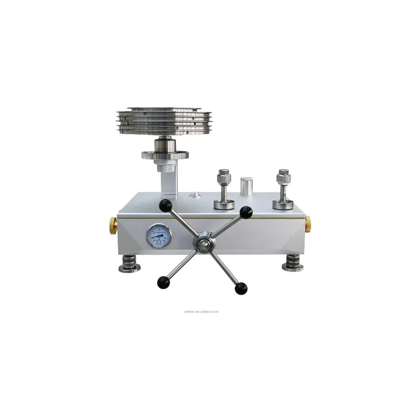 Pneumatic Dead Weight Tester For Pressure Gauge Calibration Vacuum To 10bar Range