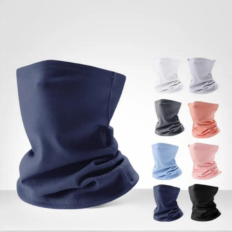قطعة واحدة من قناع الوجه من الصوف الحراري، قبعة بالاكلافا مقاومة للرياح، لتدفئة الرقبة لركوب الدراجات والدراجات النارية، قبعة وشاح رياضية للتدريب في الشتاء
