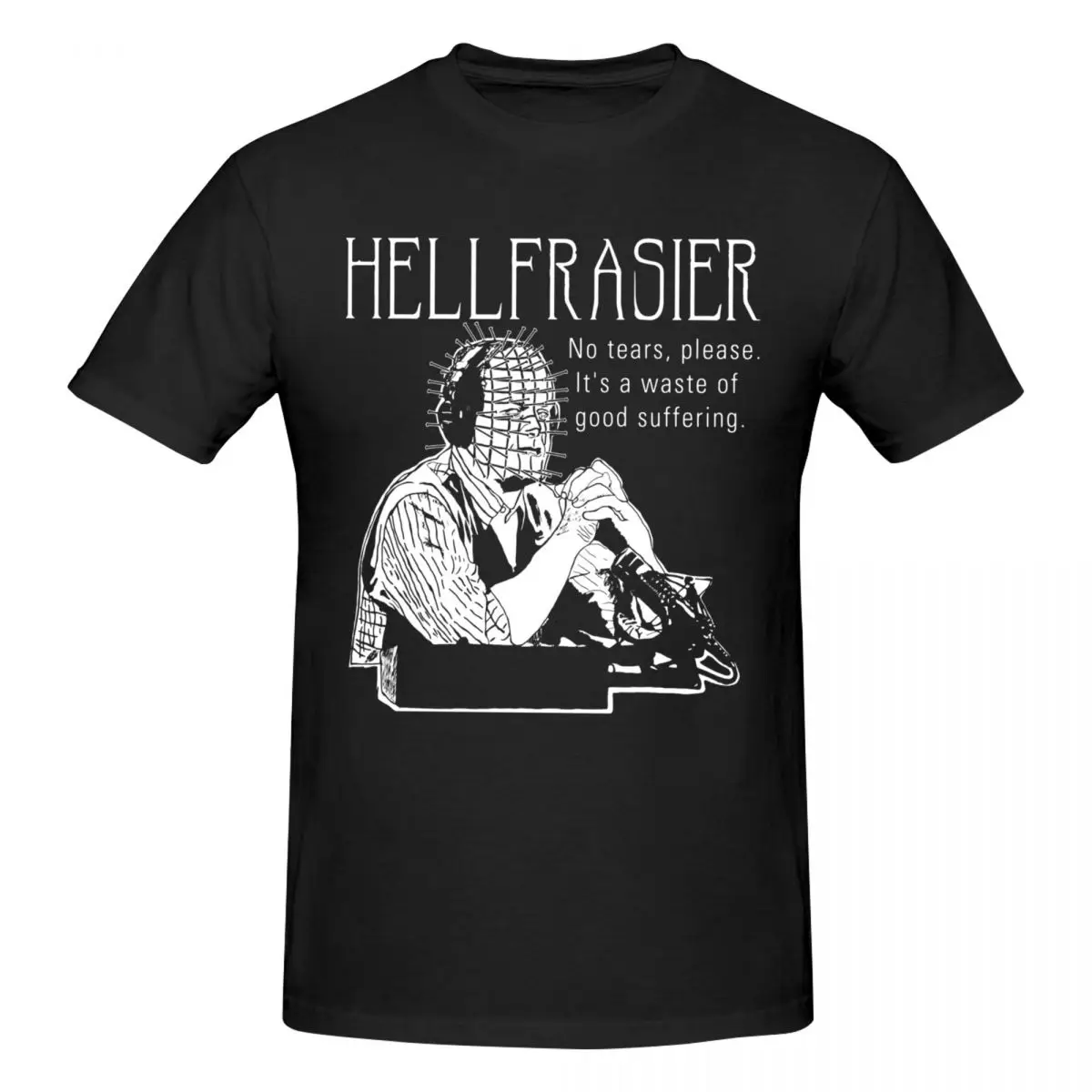 Frasier Funny Hellraiser Horror T Shirts Graphic Y2K Gifts Cotton Men Women T Shirts Tops