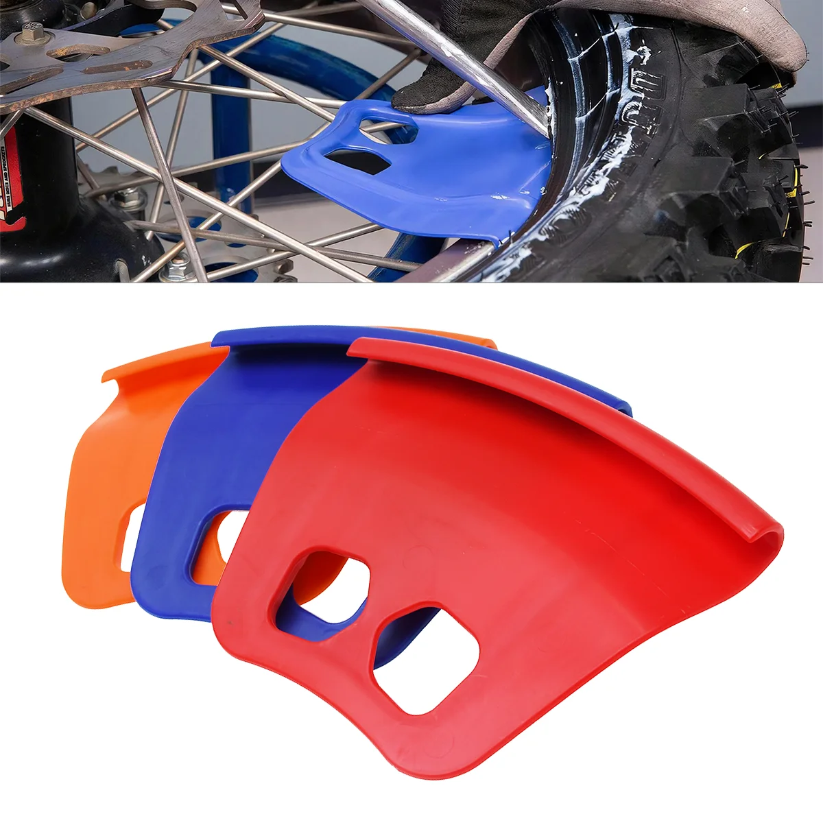 

Motorcycle ATV Rim Guard Rim Guard Wheel and Tire Tool For KTM Honda Yamaha Kawasaki Suzuki Dirt Bike Tire Mounting Accessories