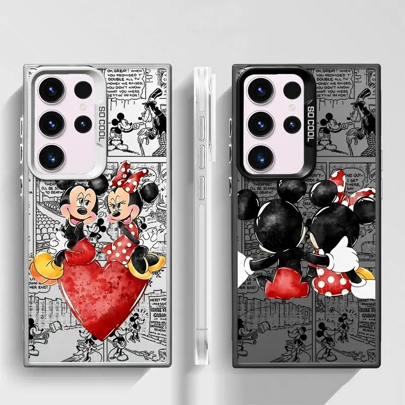 Disney Mickey Mouse Animaton phone cases for Samsung Galaxy S24 Ultra case S22 S20 FE S21 Plus Note20 S23 funda Back Shell Cover