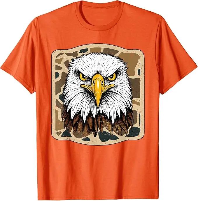 Eagles Camo Football Game Day Schul-Maskottchen Team Spirit T-Shirt Y2k Schul-Football-Team Spirit Kleidung Weiches Baumwoll-Grafik-T-Shirt – Detail 8