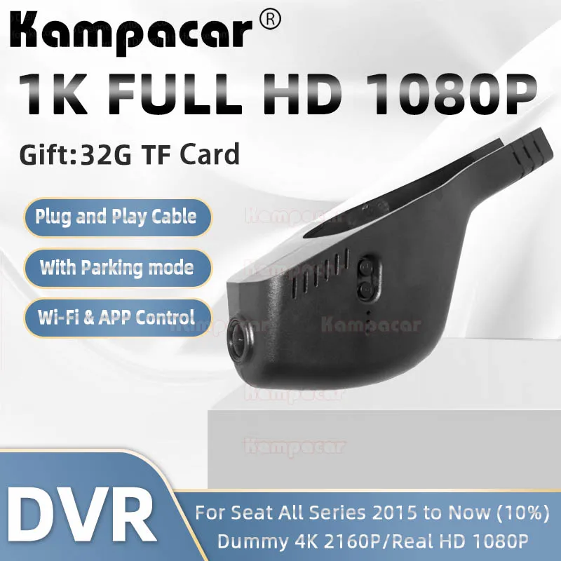 

ST03-G HD 1080P Car Dvr Dash Cam Camera For Seat Ibiza Toledo Tarraco Leon 5F Restyling ST 5F8 Cupra Born Arona Alhambra Ateca