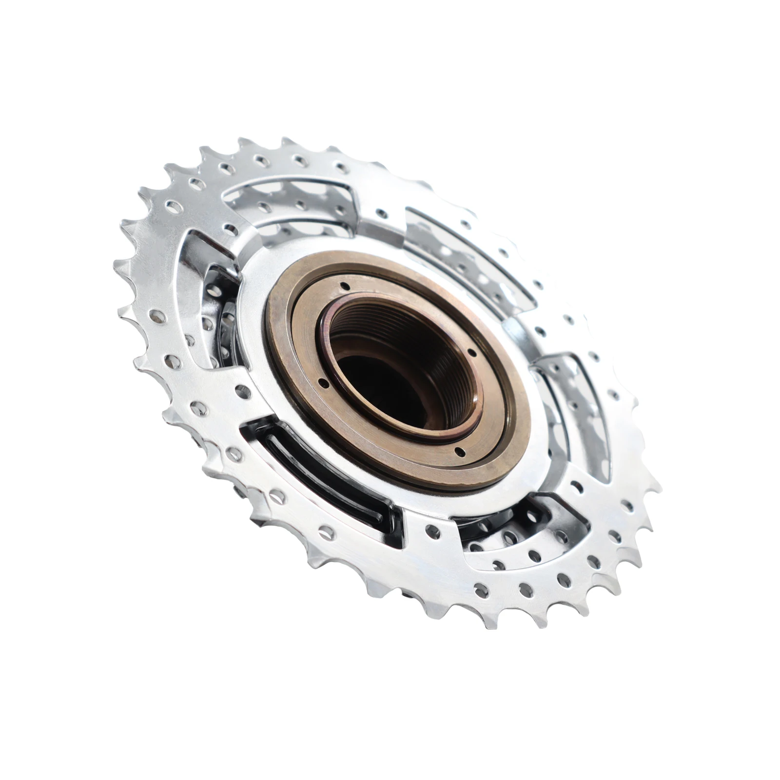 TESNO MTB Rennrad 7/8-Gang-Drehradnaben-Freilauf 11-28-32T Kettenradsatz für Drehradnaben, kompatibel mit den meisten MTB-/Rennrädern – Detail 9