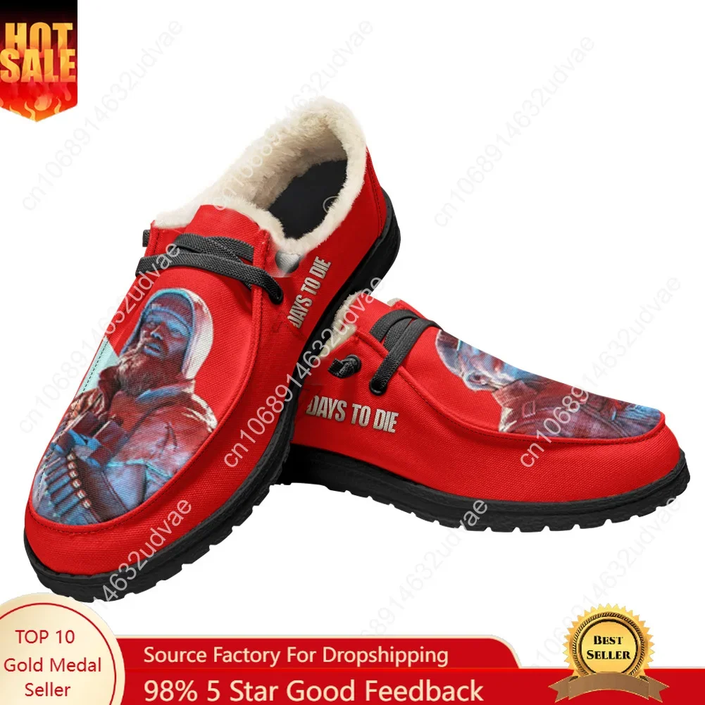 

7 Days to Die Casual Shoes Plush Flat Shoe Men Woman Breathable Casual Outdoor Lightweight Footwear Couple Custom Made Shoe