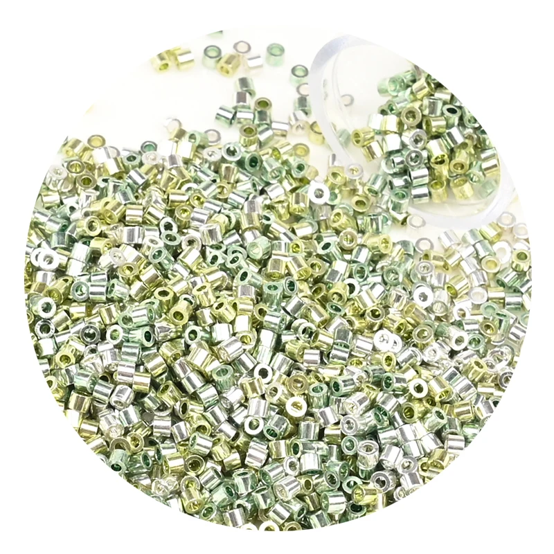 Uniform 11/0 antike goldene japanische Glasperlen zur Herstellung von Schmuck im französischen Stil, handgefertigte Perlenketten 1100 Stück/Packung