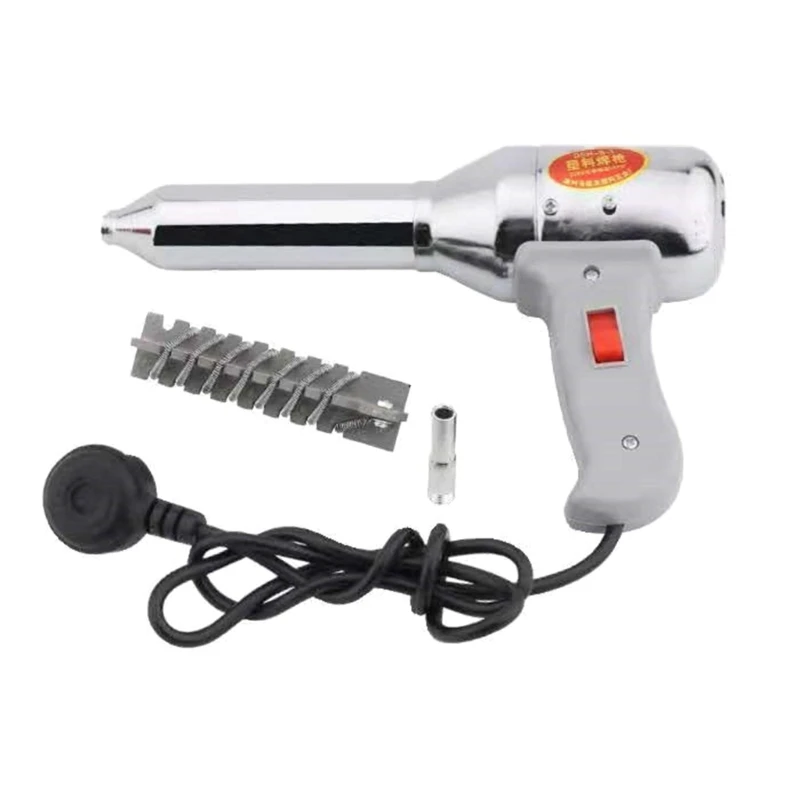 

Powerful 500W Plastic Welding Torch Machine Adjustable Heat Air Nozzle Welder Stainless Steel Welding Nozzle Torch