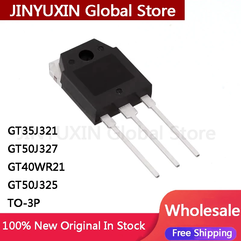 5Pcs GT35J321 35J321 GT50J327 50J327 GT40WR21 40WR21 GT50J325 50J325 TO-3P IC Stock Wholesale