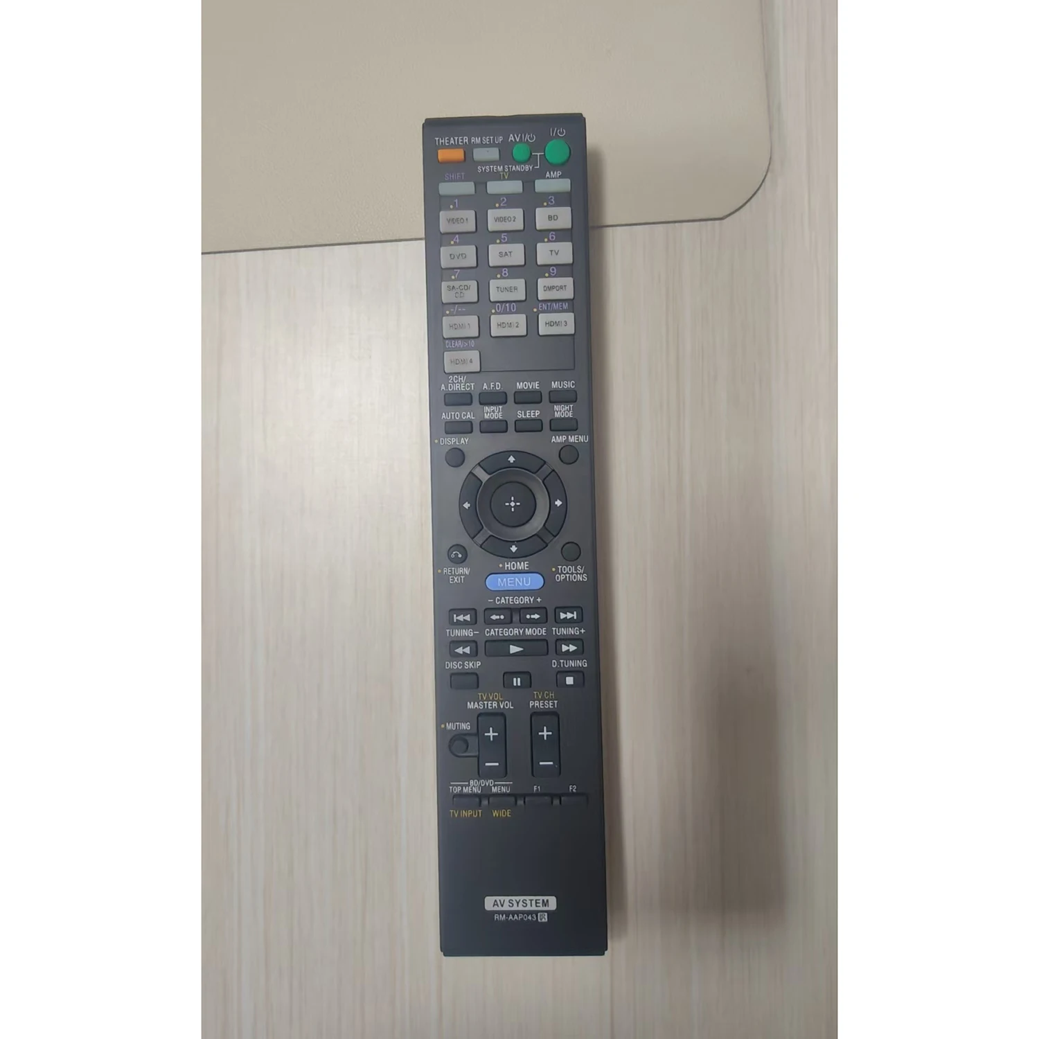 RM-AAP043 Пульт дистанционного управления для AV-ресивера Sony RM-AAP040 RM-AAP044 STR-DH800 STR-DN1000 STR-DH700 STR-DG720 STR-DG810 STR-K990 RM-AAP043 Пульт дистанционного управления для AV-ресивера Sony RM-AAP040 RM-AAP044 STR-DH800 STR-DN1000 STR-DH700 STR-DG720 STR-DG810 STR-K990