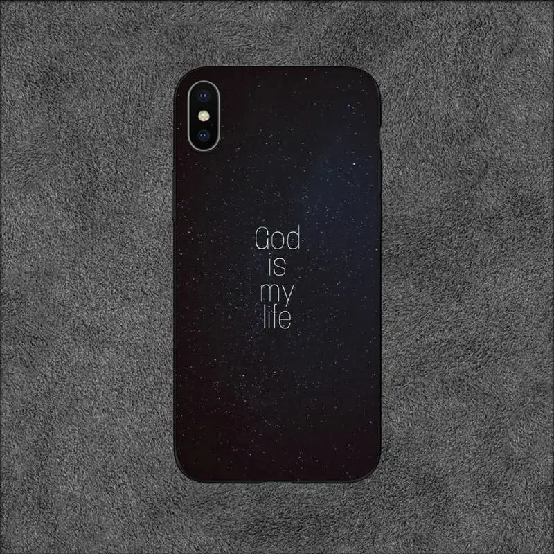 Verse of The Christian Bible Jesus Phone Case For iPhone 11 12 Mini 13 14 Pro XS Max X 8 7 6s Plus SE XR Shell