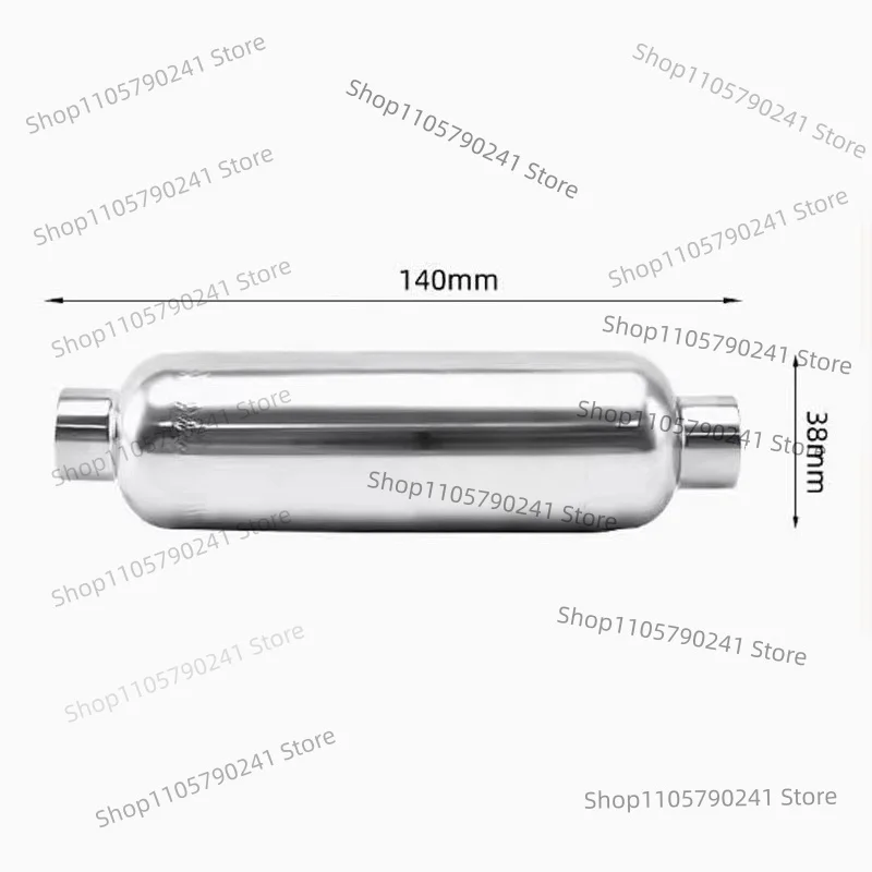 304 stainless steel gas tank small vacuum buffer pressure tank 0.1L 1/4G inlet load maximum 1.25MPA